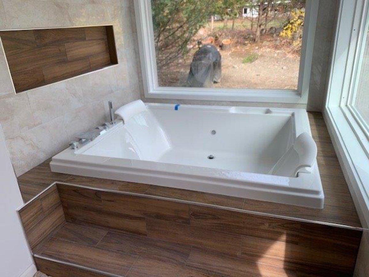 bathroom project after, Strong Hands