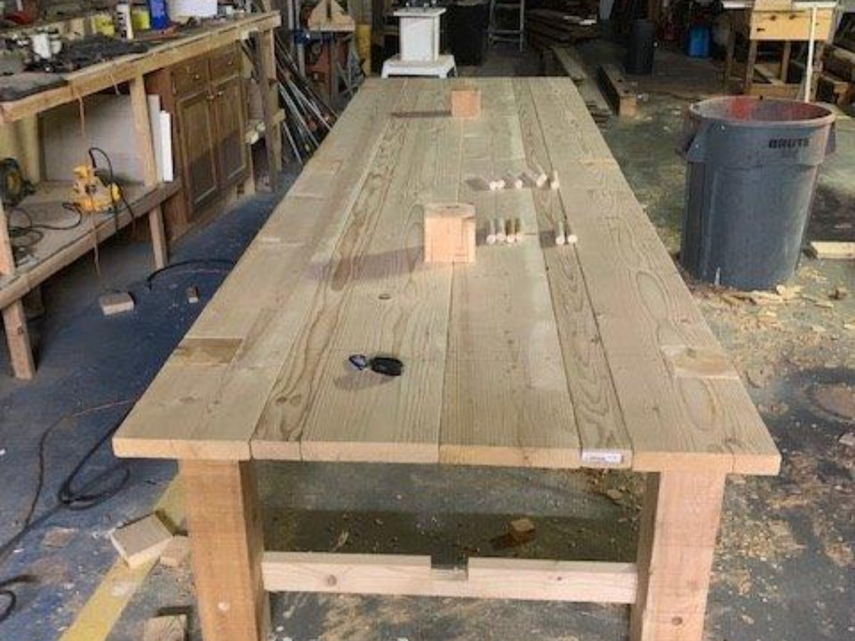 carpentry project before, Strong Hands