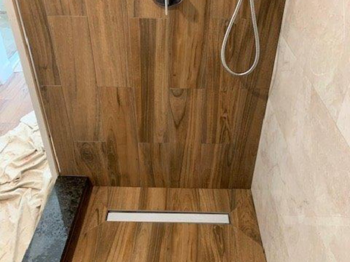 flooring project after, Strong Hands