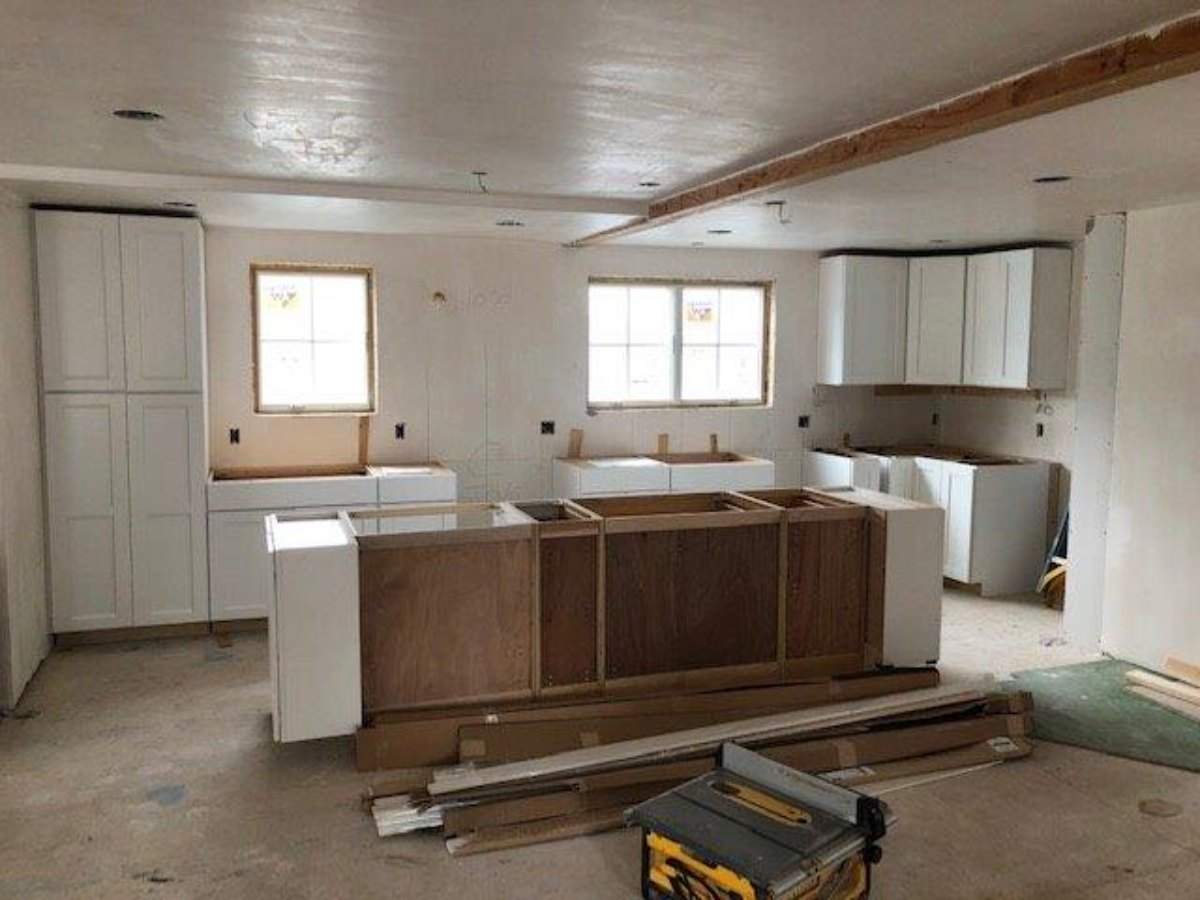 flooring project before, Strong Hands