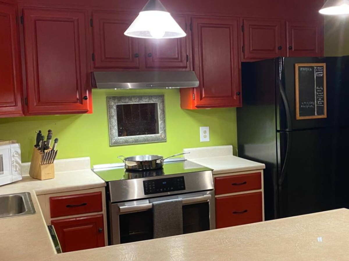 kitchen project before, Strong Hands