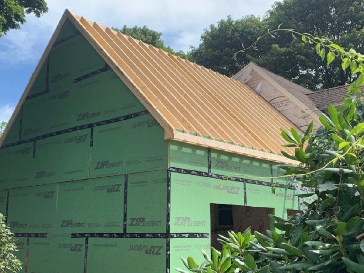 roof project before, Strong Hands